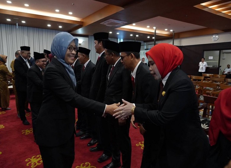 Lantik 35 Pejabat Fungsional, Sekda Sri: Harus Mampu Berkontribusi Bagi organisasi dan Masyarakat