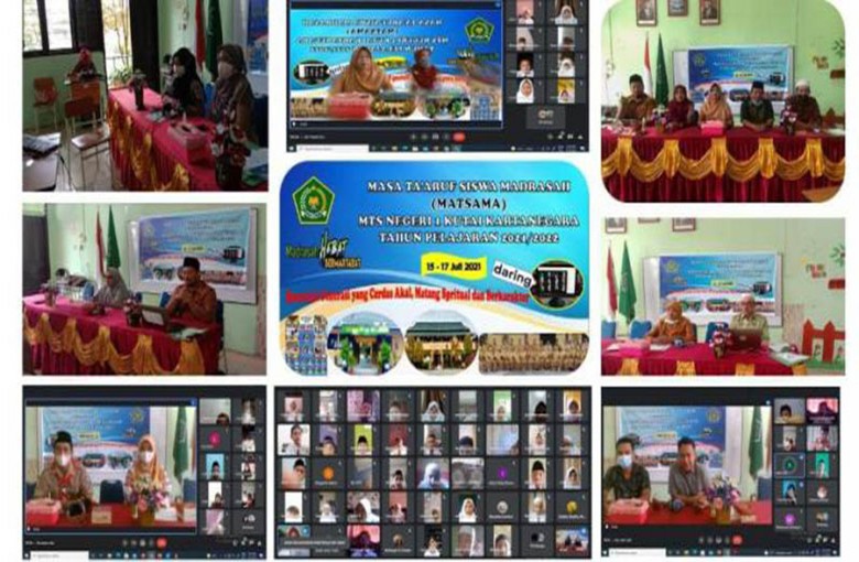 Peserta Didik Baru MTs Negeri 1 Kukar Diharapkan Menyesuaikan Diri dengan Lingkungan Madrasah