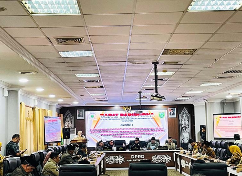 Penyerahan Raperda Pertanggungjawaban APBD 2025, DPRD Berau Apresiasi Capaikan Opini WTP Pemkab