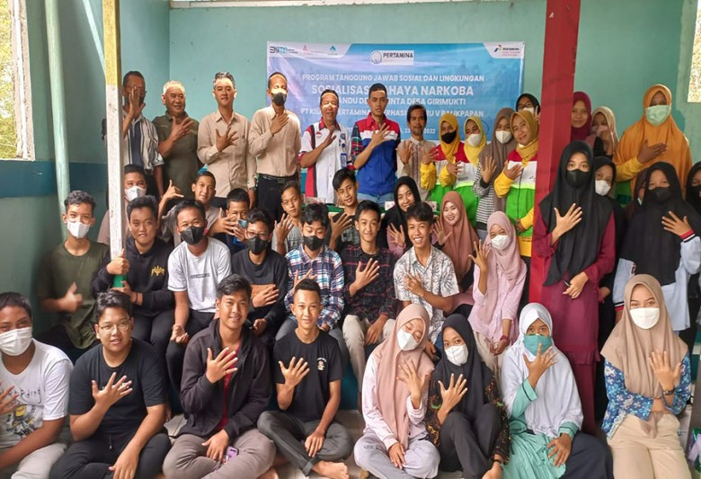 Peduli Generasi Muda, Pertamina Sosialisasi Bahaya Narkoba
