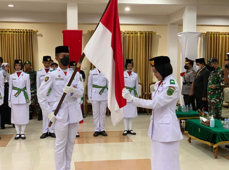 33 Anggota Paskibraka Berau Dikukuhkan