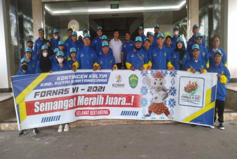 Kukar Kirim Peserta Fornas ke Palembang