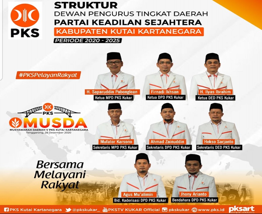 Musda V, Firnadi Ikhsan Ditetapkan Sebagai Ketua PKS Kukar