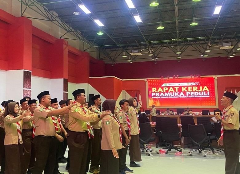 Rapat Kerja Pramuka Peduli, Kadispora Kukar: Berikan Edukasi Agar Setiap Pertolongan Sesuai SOP
