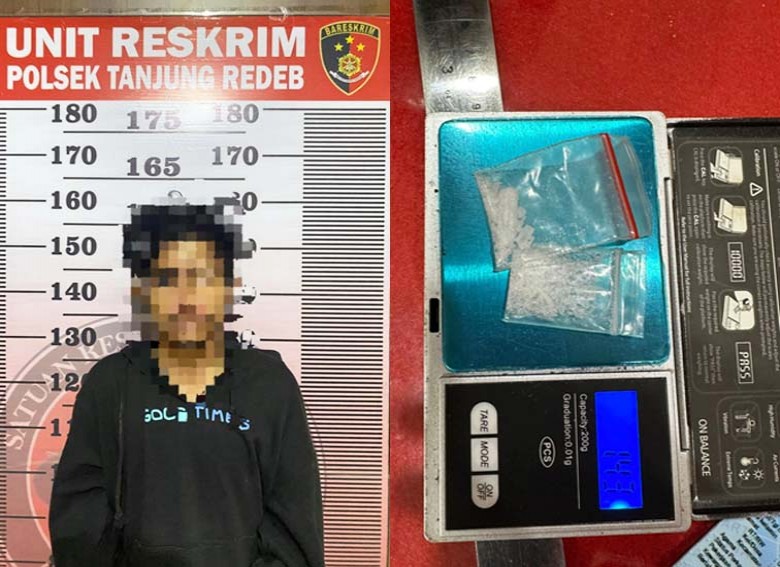 Pengedar Narkoba di Tanjung Redeb Ditangkap Polisi
