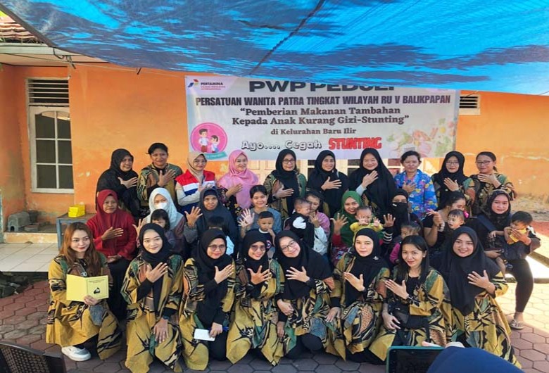 PWP Balikpapan Kolaborasi dengan PT KPI Gelar Bakti Sosial