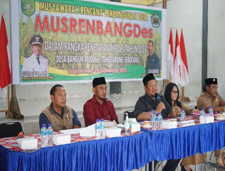 Musrenbangdes Bangun Rejo, Infrastruktur Pertanian jadi Prioritas