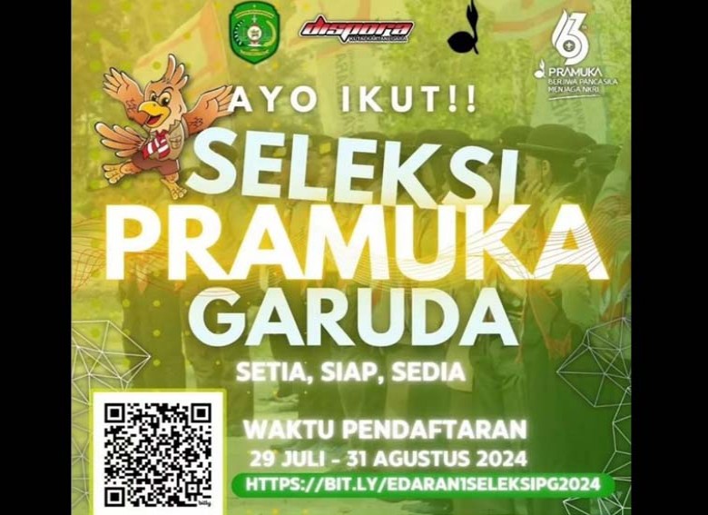 Dispora Kukar Buka Seleksi Pramuka Garuda Tingkat Kabupaten