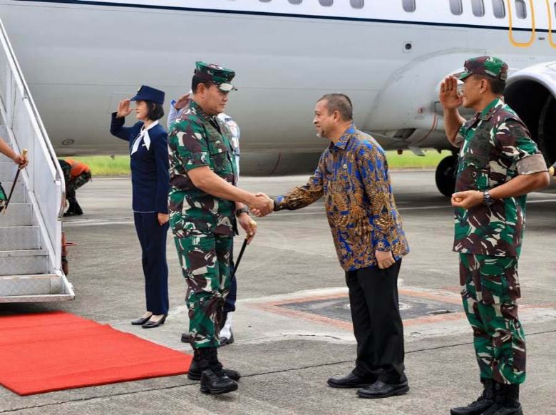Sambut Kedatangan Panglima TNI Yudo Margono, Wagub: Selamat Datang Di Bumi Etam