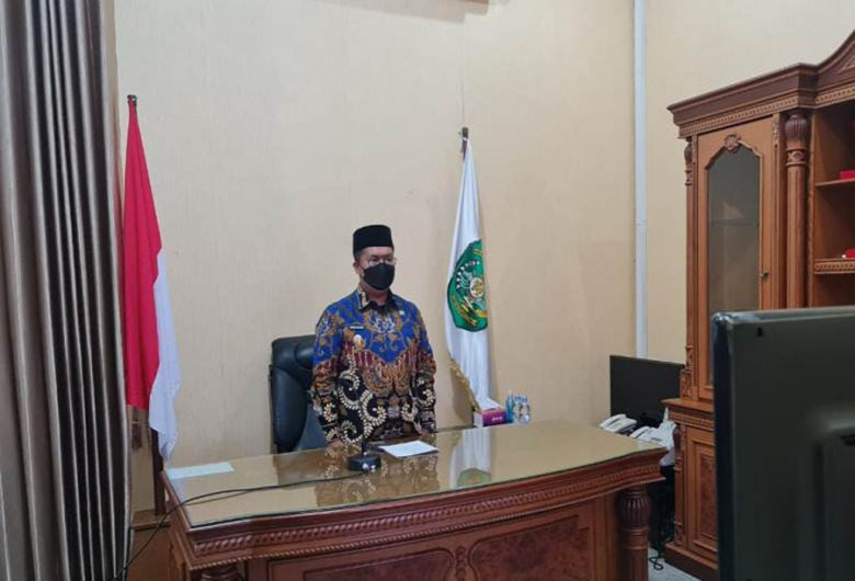 Wabup Kukar Sampaikan Laporan Realisasi Semester Pertama APBD 2021