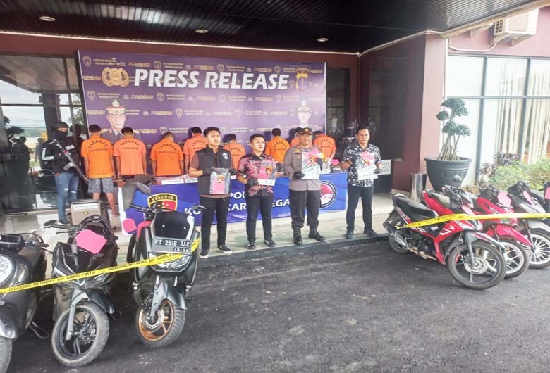 Satreskrim Polres Kukar Berhasil Ungkap 2 Kasus Curanmor
