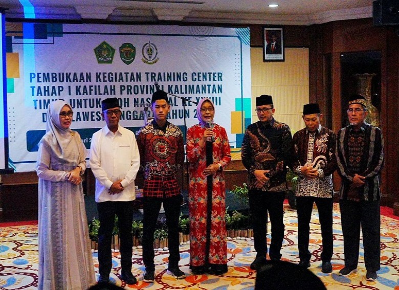 Buka TC STQH ke 28 di Provinsi Sultra, Sekda Sri Wahyuni: Tidak Mudah Mempertahankan Prestasi