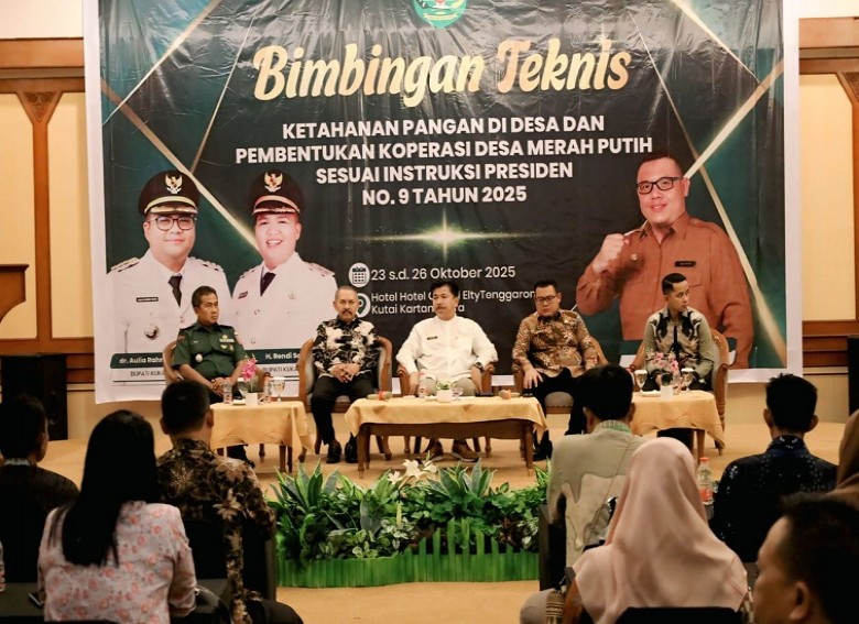 Dukung Pembangunan Ketahanan Pangan Nasional, DPMD Kukar Harap Desa Jadi Penggerak Utama
