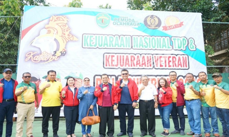 Wagub Buka Kejurnas Tennis Piala Gubernur Kaltim 2019