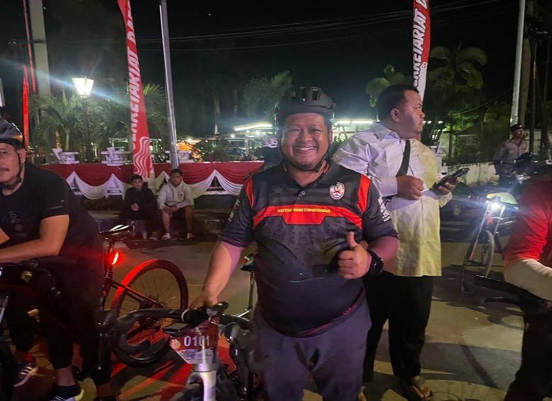Dispora Kukar Gelar Gowes Hari Kemerdekaan