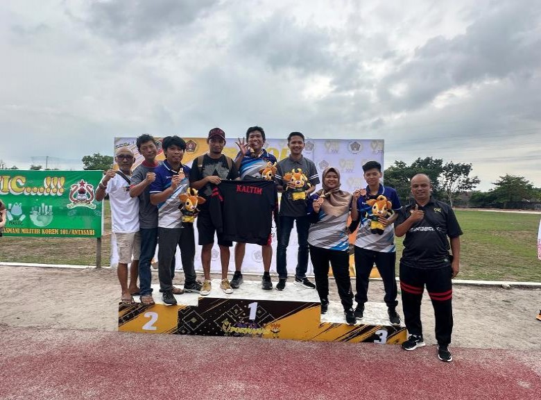 Atletik Tambah Medali PWI Kaltim di Porwanas Kalsel