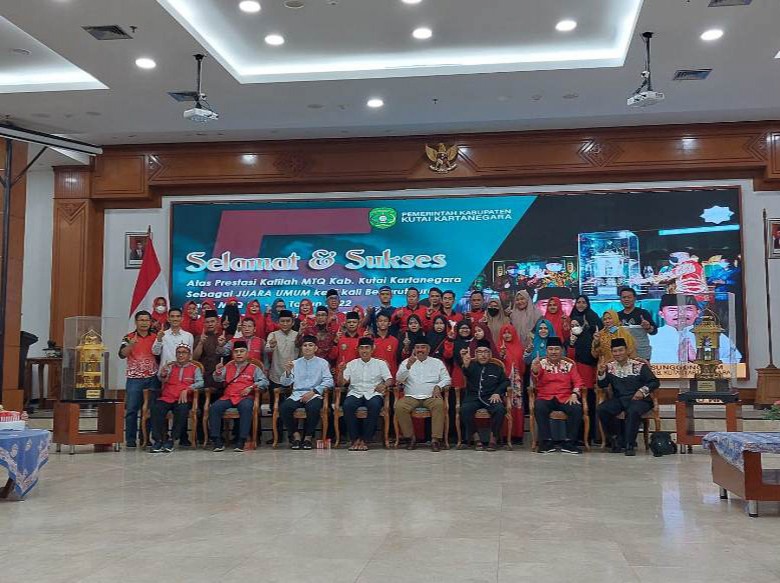Kukar Kembali Raih Juara Umum MTQ Tingkat Kaltim