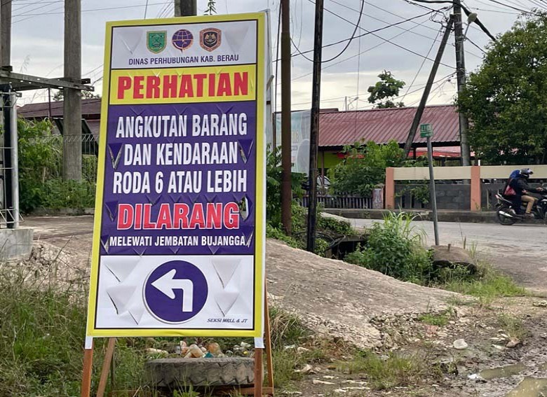Jembatan Bujangga Diindikasi Retak Dihantam Kapal, Dishub Berlakukan Pembatasan Tonase Kendaraan