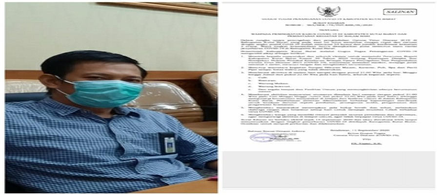 COVID-19  Mengganas di Kubar, 14 September Mulai Pembatasan Kegiatan Malam Hari