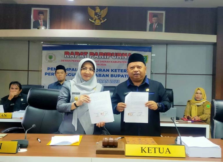 Ketua DPRD Berau Serahkan Evaluasi Kinerja Bupati ke Pihak Akademisi
