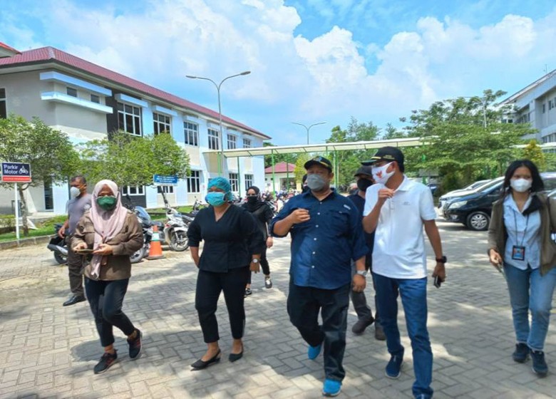 Ketua DPRD Kukar Abdul Rasyid Sidak ke RSUD AM Parikesit
