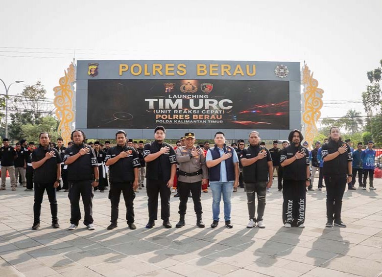 Polres Berau Luncurkan Unit Reaksi Cepat Berantas Tindak Kriminal untuk Perkuat Rasa Aman Masyarakat