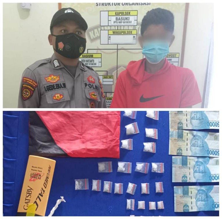 Polisi Tangkap Pengedar Narkoba di Desa Jantur