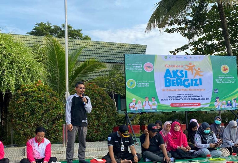 Upaya Turunkan Angka Stunting, Dinkes Kukar Adakan Gerakan Aksi Bergizi Serentak