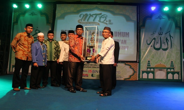 Tuan Rumah Raih Juara Umum MTQ Tenggarong