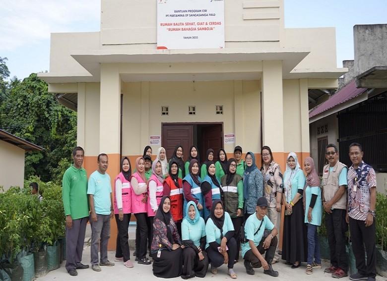 Dukung Penanganan Stunting dan TBC, PT Pertamina EP Sangasanga Field Terus Kembangkan Program CSR “PROKESMAS PUJA”