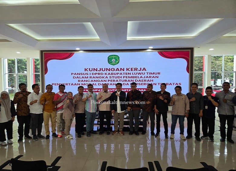 Sekda Kukar Sambut DPRD Luwu Timur, Bahas Strategi Penyertaan Modal ke Perseroda