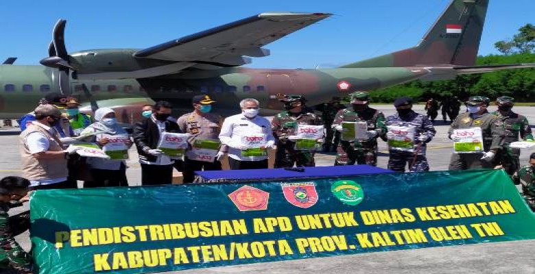 Pemprov Terima 96 Koli APD Kemenkes