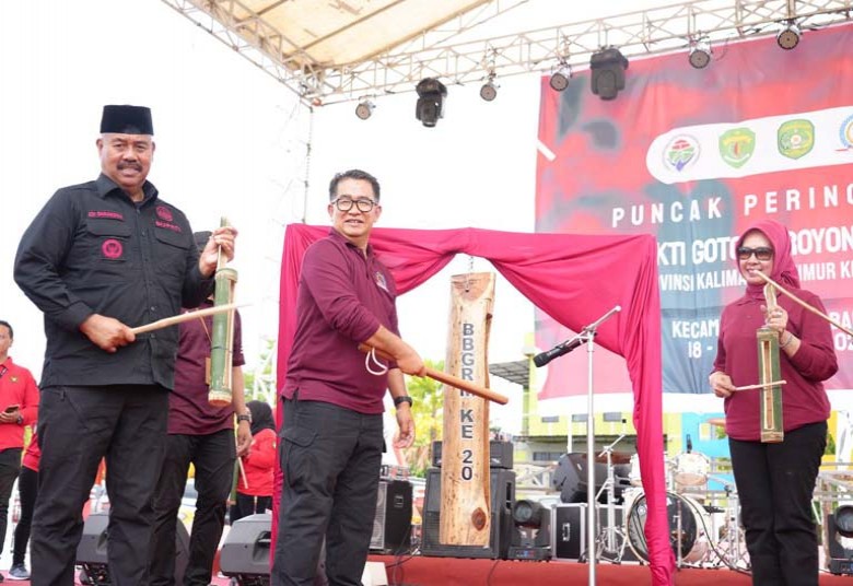 Buka Puncak BBGRM Provinsi Kaltim 2023,Pj Gubernur : Momentum Forum Introspeksi dan Saling Bertukar Informasi Dalam Membangun