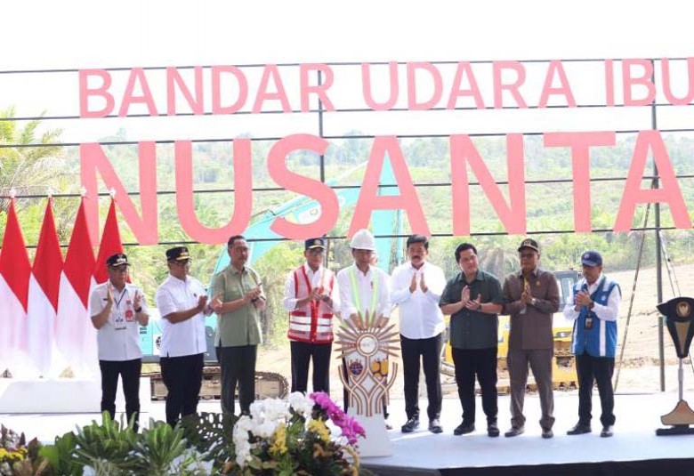 Yusuf Mustafa Hadiri Ground Breaking Bandara IKN