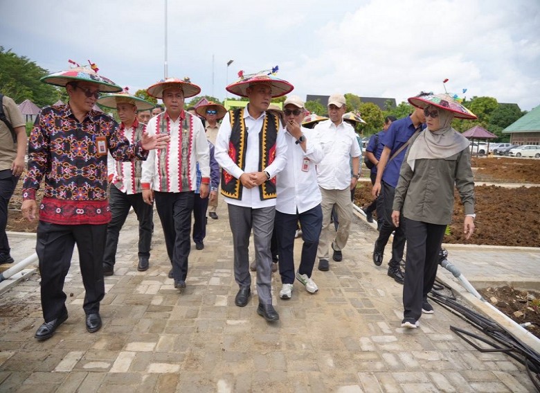 Wagub Tinjau Rencana Lokasi Peda XI KTNA di Kubar