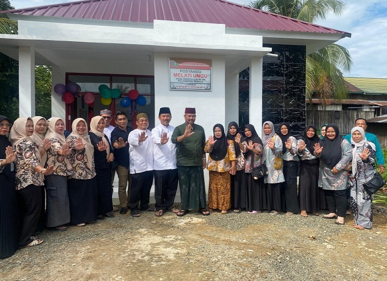 Bupati Edi Damansyah Resmikan 3 Posyandu di Kecamatan Sebulu