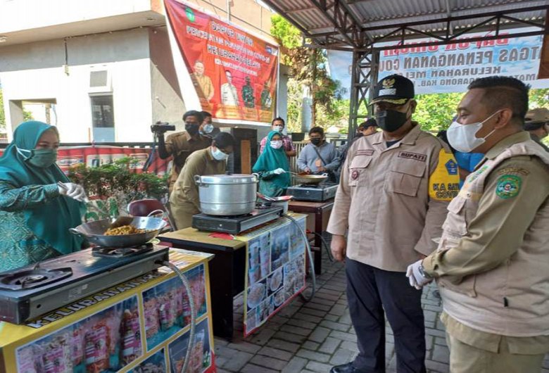Kelurahan Melayu Buka Dapur Umum untuk Warga Isoman