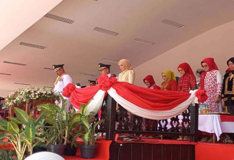 Bupati Kukar jadi Inspektur Upacara Peringatan HUT Kemerdekaan ke 78 RI