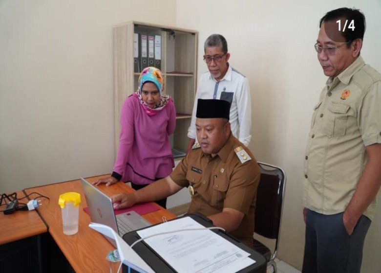 Pelaksanaan Semakin Dekat, Wabup Tinjau Sekretariat PB Porprov VII