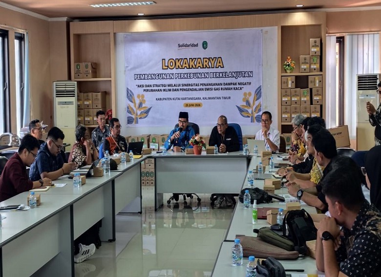 Kolaborasi Disbun Kukar dan Solidaridad Indonesia Percepat Implementasi Perpres Nilai Ekonomi Karbon