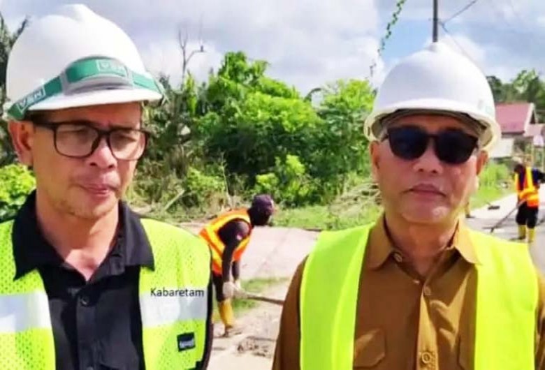 Jalan Pedalaman Kutim Ditargetkan Rampung Tepat Waktu