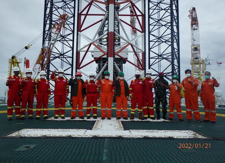 PT Pertamina Hulu Mahakam Terima Kunjungan Kerja Kepala SKK Migas Ke Sumur Eksplorasi PHM Manpatu-1X