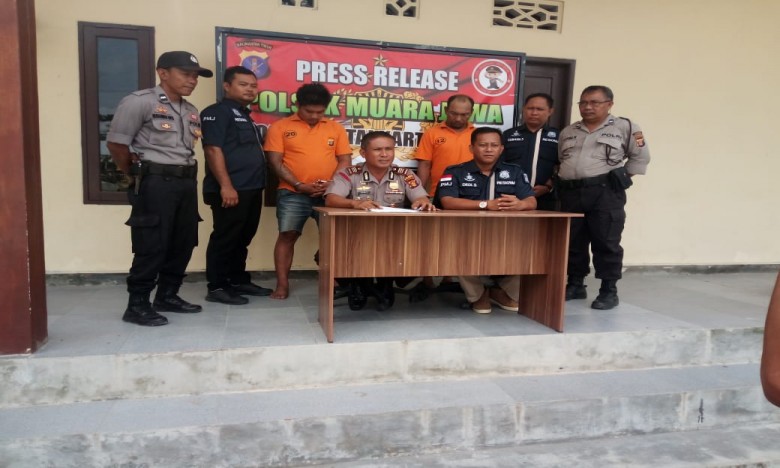 Pelaku Curanmor 12 Unit Dibekuk Polsek Muara Jawa