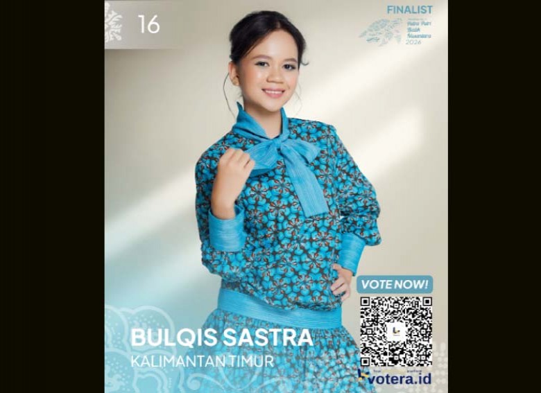 Bulqis Sastra Vivaldi Melangkah ke Final Putra-Putri Batik Nusantara 2026, Bawa Nama Berau ke Panggung Nasional