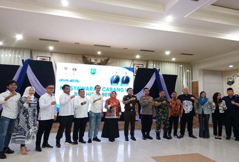 Bupati Sri Juniarsih Buka Muscab VI BPC HIPMI Berau