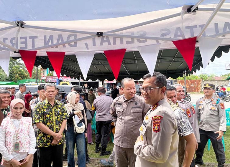 Polres Berau Salurkan Beras Murah SPHP, Target 400 Ton hingga Akhir Tahun