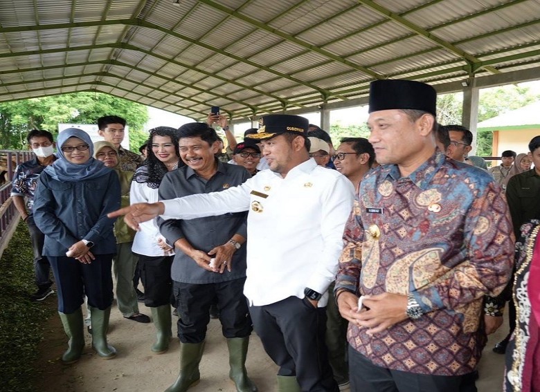 Resmikan Kandang Infasy di PPU, Gubernur Rudy Berharap Dapat Menopang Kebutuhan Daging di Kaltim