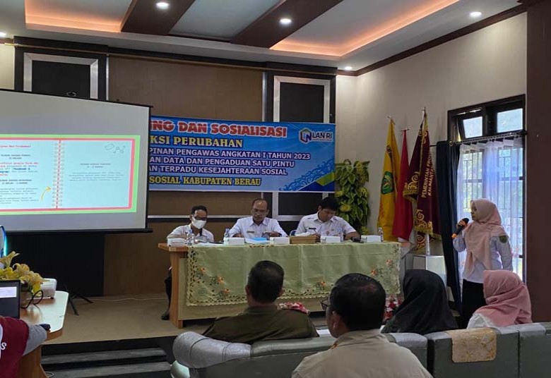 Sosialisasi Aksi Perubahan Peserta Diklat PKP Pada Sistem Pelayanan Data Sebagai Wujud Inovasi