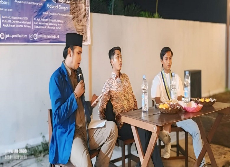 Diskusi Publik PMII Samarinda, Tolak Penyebaran Hoax, Ujaran Kebencian hingga Money Politik pada Pilgub Kaltim 2024