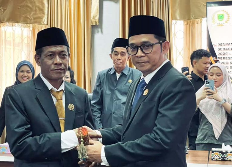 Muhammad Amin Resmi Duduk d DPRD Berau Mengantikan almarhum Suriansyah, Lanjutkan Amanah Rakyat Hingga Akhir Masa Jabatan 2029